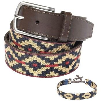 Pelpe Cinturón Fabric-2 GS1 Beige para mujer