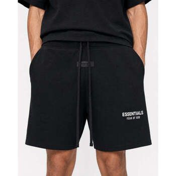 Fear Of God Short Essentials (SS25) Shorts Jet Black para hombre