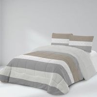 edredon sedalina sherpa generation 550 grm2  funda cojin 90 cm rufino diaz gris