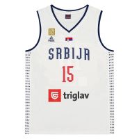camiseta nikola jokic serbia 100 aniversario blanca - peak