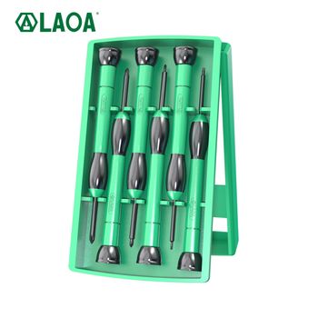 LAOA-destornillador de precisión Phillips One, juego de lotes de precisión de 6 piezas, controlador pequeño, reparación de desmontaje de teléfono móvil y portátil