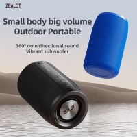 altavoz bluetooth inalambrico zealots32 mini altavoz portatil con subwoofer emparejamiento dual tws bt52 altavoz inalambrico de 15w para exteriores