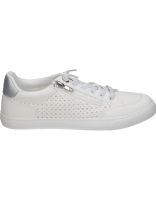zapatillas para mujer mustang aria 60710 color plata 39