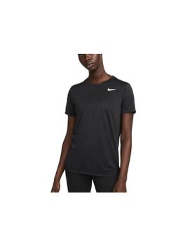 Camiseta de running Nike Dri-FIT negro Mujer