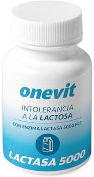 Onevit Lactasa 5000 FCC Intolerancia Lactosa 45 Cápsulas