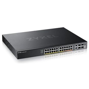 Conmutador Zyxel XGS2220-30HP Gestionado L3 26 Puertos Gigabit + 4 SFP+
