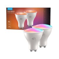 bombilla govee h600d rgbww gu10 16 millones de colores 400lm wi-fibluetooth 2 unidades