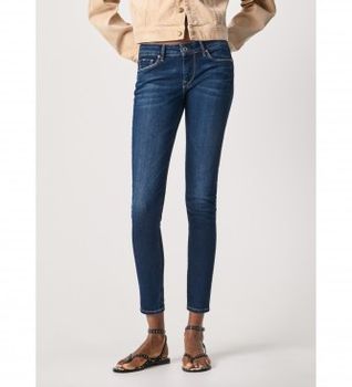 Pepe Jeans para mujer. PL204174H45 Jeans Soho azul (30/32), Casual, Algodón