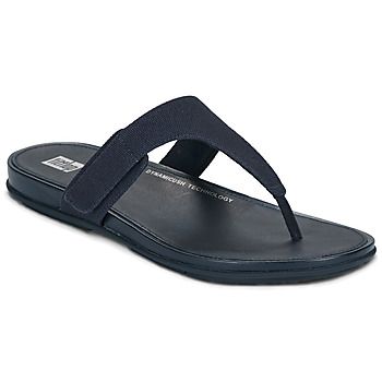 FitFlop Chanclas GRACIE ADJUSTABLE CANVAS TOE-POST SANDALS para mujer