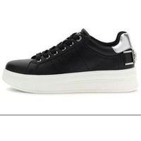 guess zapatillas flpwes ele12 wesli-black para mujer