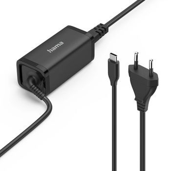 Hama 00200022 adaptador e inversor de corriente Interior exterior 45 W Negro