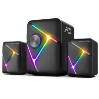 altavoces advance 21 inalambricos y cableados 11 w con bluetooth y rgb