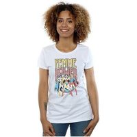dc comics camiseta femme power para mujer