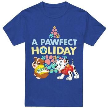 Dessins Animés Camiseta A Pawfect Holiday para mujer