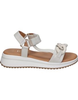 Sandalias Con Cuña Blancas D'angela Dko28174 41
