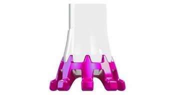 Punta de pertiga cruzada exterior tsl blanco rosa