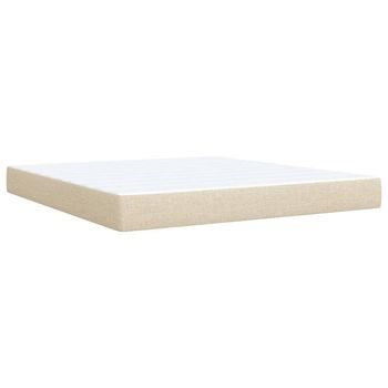 Cama (incluye Un Colchón, Color Blanco Crema)