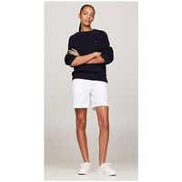 tommy hilfiger pantalon pirata bermuda blend chino mujer para mujer