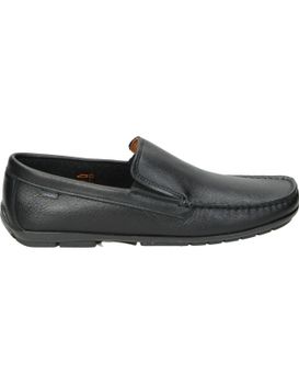 Mocasines De Piel Para Hombre Baerchi Nuper 7901 Negro 43