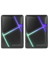 mars gaming altavoces ms-h rgb negro