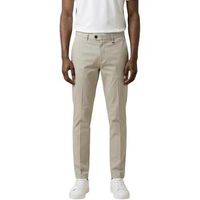 antony morato pantalon chino mark slim fit with logoed rubber flag mmtr00780-fa800197 para hombre