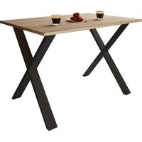 mesa de comedor de madera mesa de cocina xona x 140x80