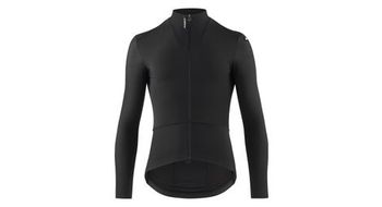 Assos equipe r primavera otono s11 camiseta de manga larga negra