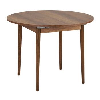 Mesa De Comedor De Madera Extensible 