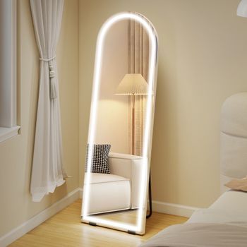 Espejo De Cuerpo Entero De Vidrio Homcom 150x50 Cm-transparente