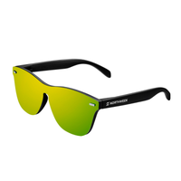 gafas de sol hawkers regular phantom black - gold polarized
