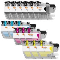 pccom essential pack 15 cartuchos tinta negrocianmagentaamarillo compatible con brother lc421xl