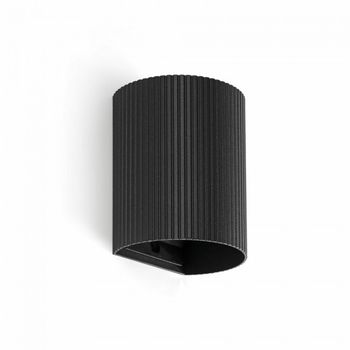 Aplique de pared sole estriado