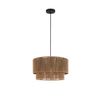 Lámpara De Techo Toolight App1836-1cp Nature Black