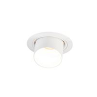 foco empotrado redondo moderno blanco orientable
