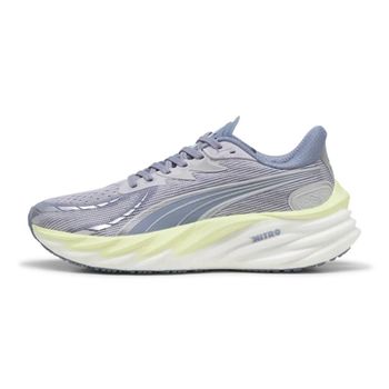 Zapatillas Puma Velocity NITRO 4 Gris Amarillo SS26 Mujer, Talla 37 - EUR
