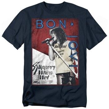 Bon Jovi Camiseta 86 Tour para hombre
