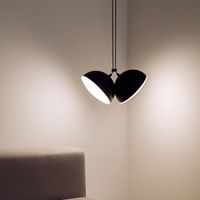 lampara de techo nod 2 luces