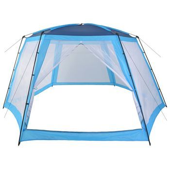 Carpa Para Piscina De Tela Azul 660x580x250 Cm Vidaxl