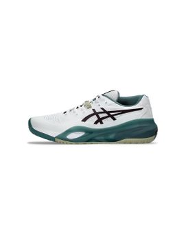 Zapatillas de Tenis Asics Gel-Resolution X Hombre Blanco/Dark Aubergine