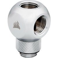 corsair hydro x series xf y-splitter rotary fitting adapter - g14 chrome