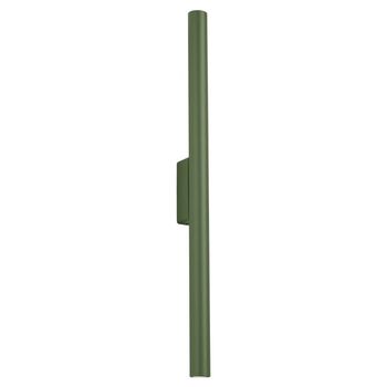 Aplique de pared vacu verde, 2 luces