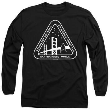 Star Trek Camiseta manga larga White Academy para mujer