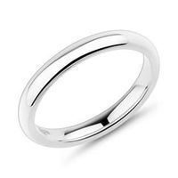 anillo acero inoxidable convexo 3mm ancho