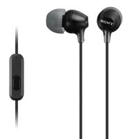 sony mdr-ex15ap auriculares con microfono negro
