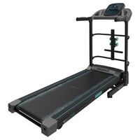 cinta de correr plegable drumfit wayhome 1700 sprint 1100 w 1-17 kmh 12 programas panel lcd superficie de carrera de 130x44cm con amortiguacion conexion mini jack