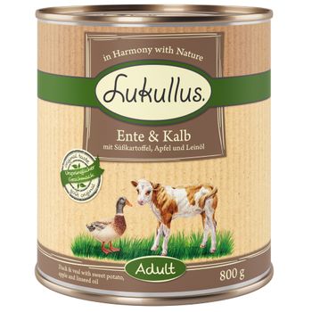 Lukullus Duck & Veal - Grain-Free 6 x 800g
