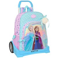 disney mochila mochila trolley con ruedas compact evolution cool days para nina