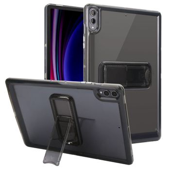 Funda para Samsung Galaxy Tab S9 S9 FE S10 Plus de 12.4 Pulgadas, Colores Fríos, Acrílico TPU, Carcasa Protectora Antigolpes con Soporte Ajustable