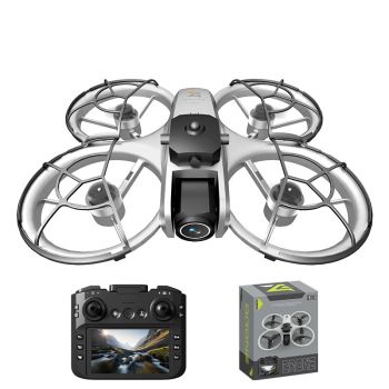 ZHRC Z4 WiFi FPV con controlador de pantalla LCD de 4.3 pulgadas, cámara dual HD, flujo óptico ajustable eléctricamente,