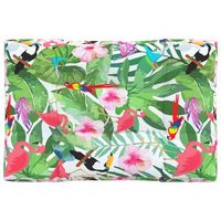 cojin para pales tela multicolor 120x80x12 cm vidaxl